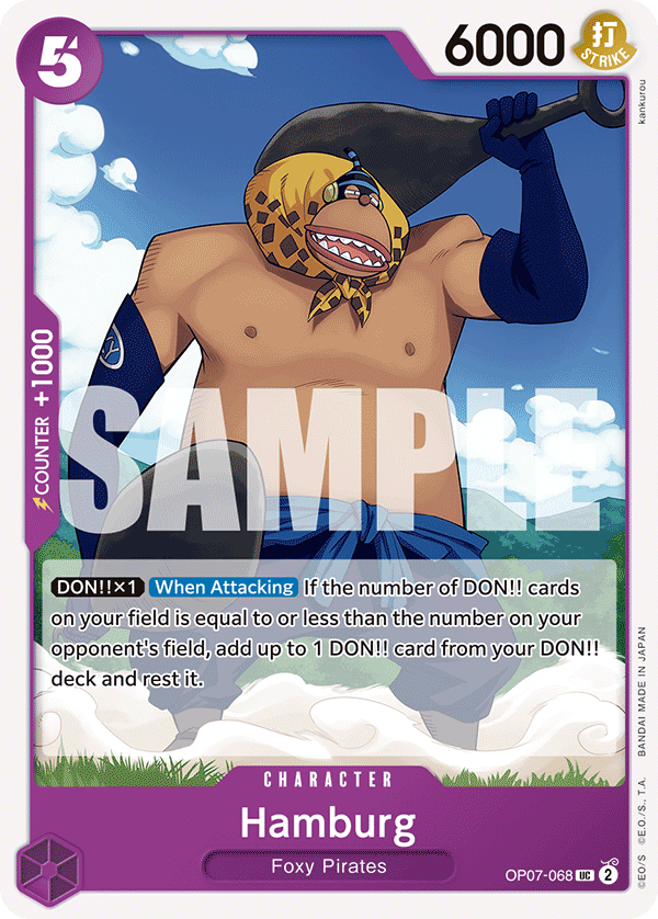 Hamburg One Piece card