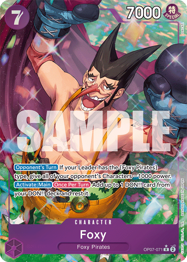Foxy One Piece card