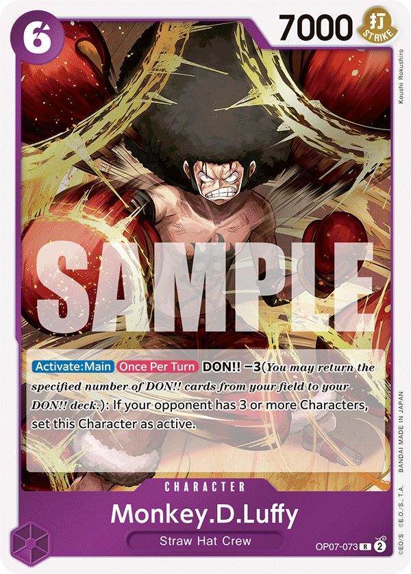 Monkey.D.Luffy One Piece card