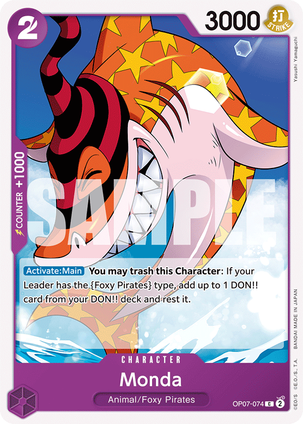Monda One Piece card