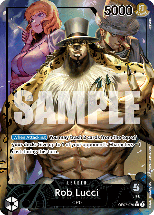 Rob Lucci One Piece card