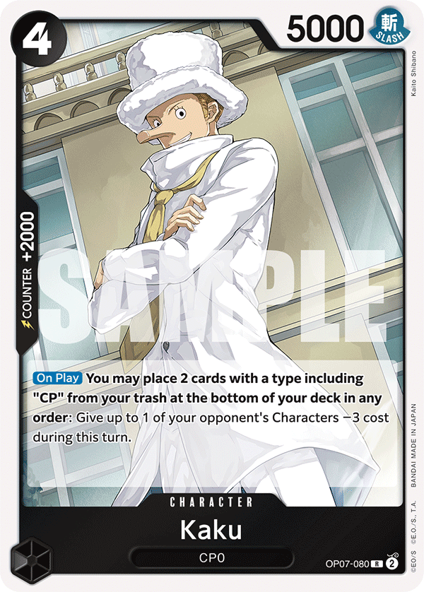 Kaku One Piece card