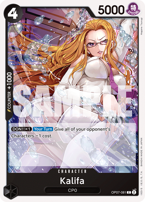 Kalifa One Piece card