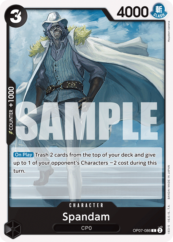 Spandam One Piece card