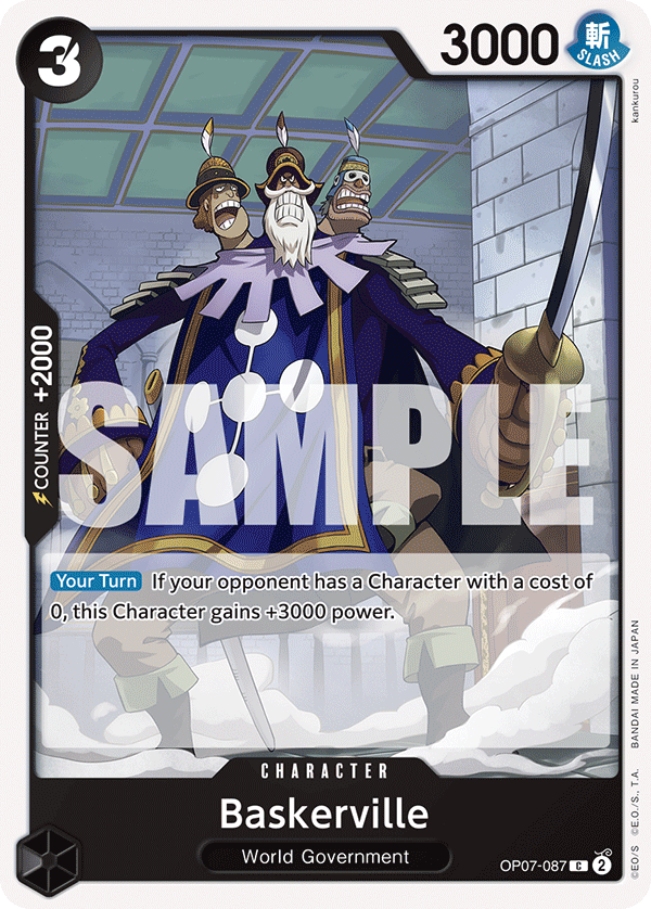 Baskerville One Piece card