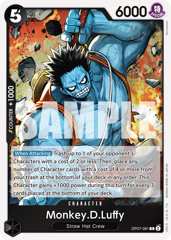 Monkey.D.Luffy One Piece card