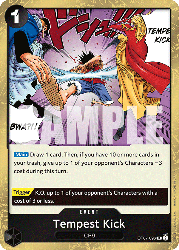 Tempest Kick One Piece card
