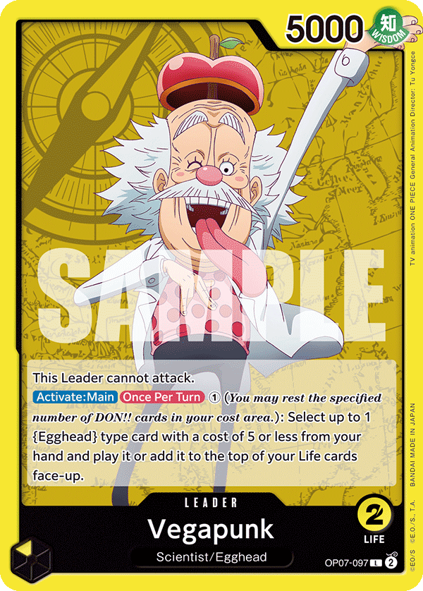 Vegapunk One Piece card