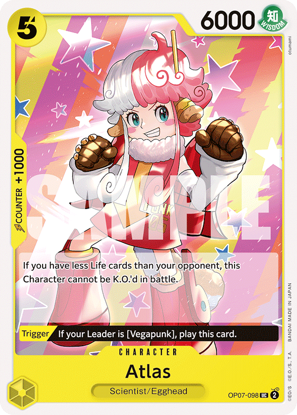 Atlas One Piece card
