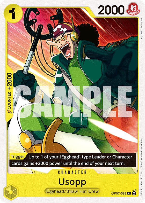 Usopp One Piece card