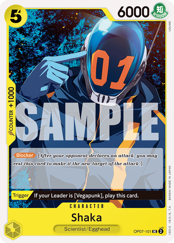 Shaka One Piece card