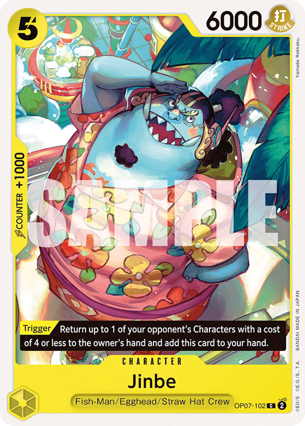 Jinbe One Piece card