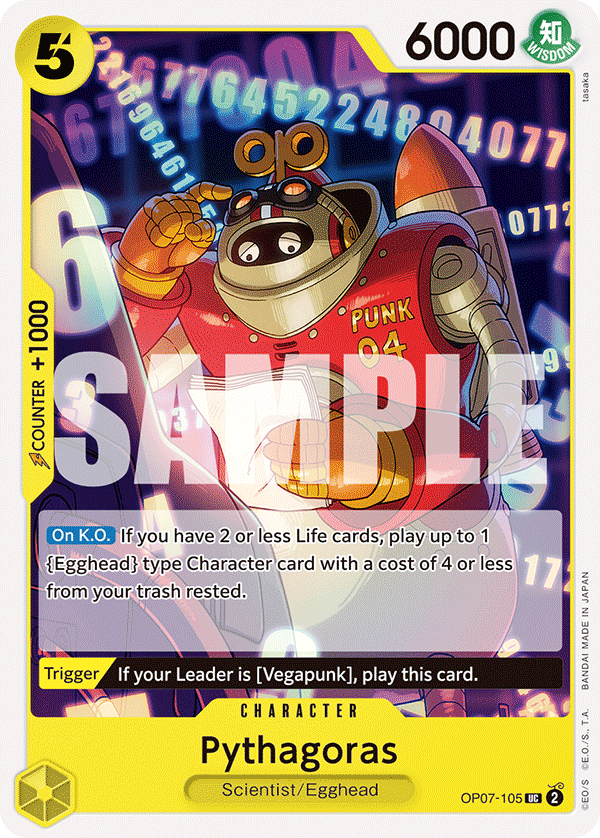 Pythagoras One Piece card