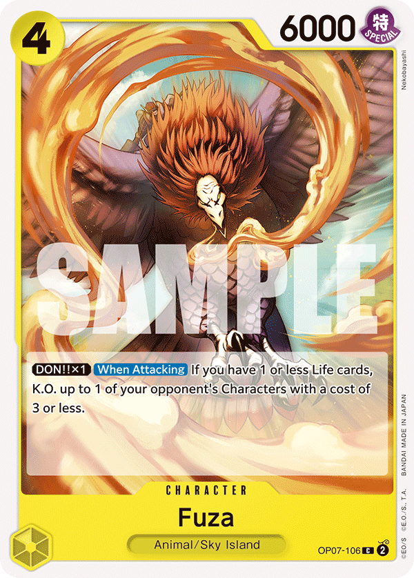Fuza One Piece card