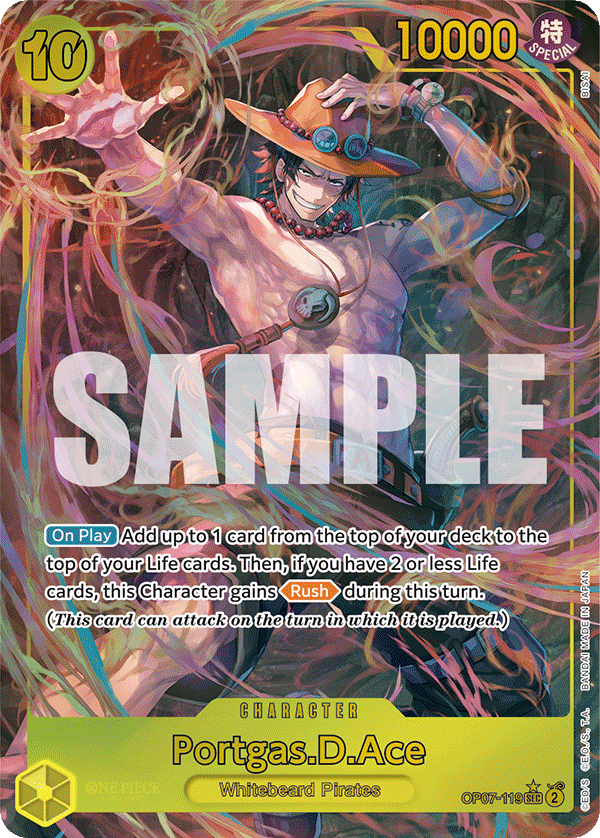 Portgas.D.Ace One Piece card