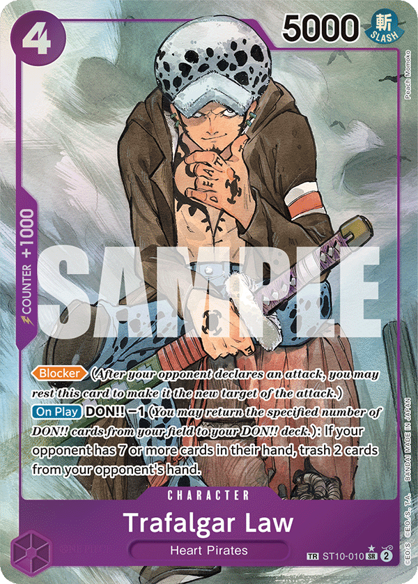 Trafalgar Law One Piece card