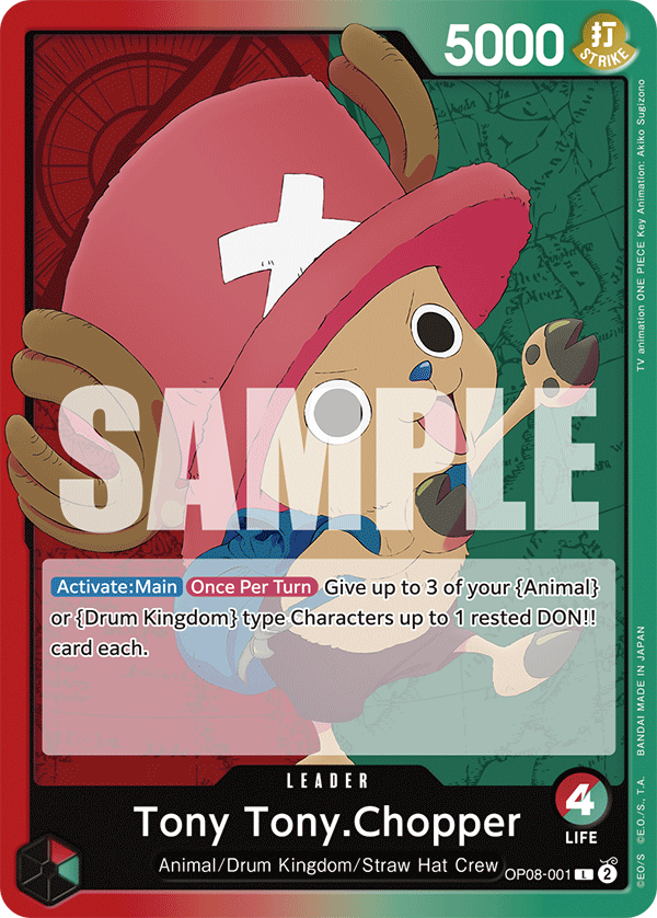 Tony Tony.Chopper One Piece card