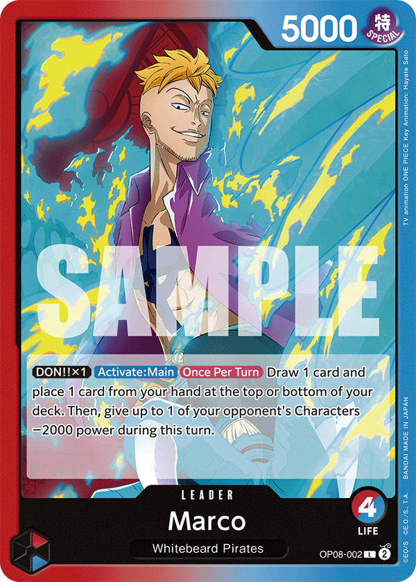 Marco One Piece card