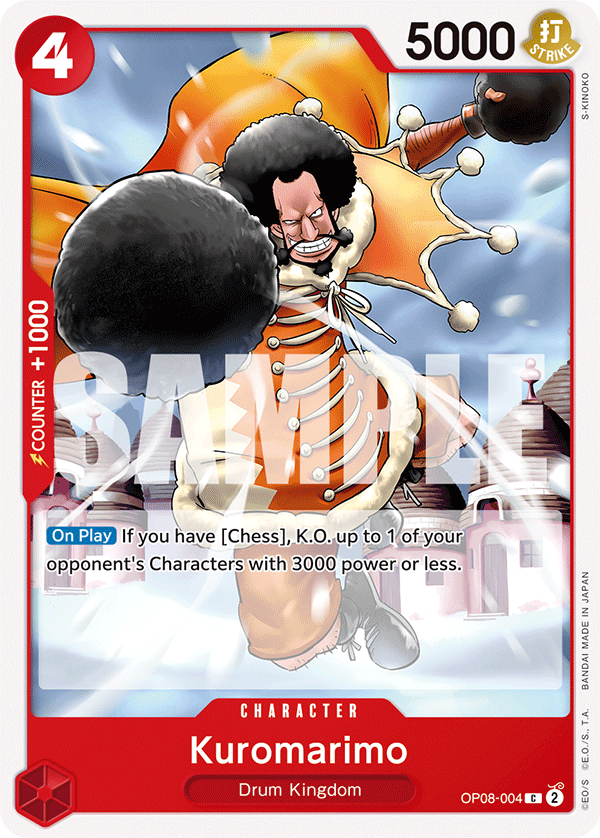 Kuromarimo One Piece card