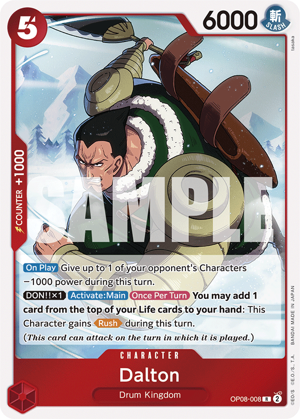 Dalton One Piece card