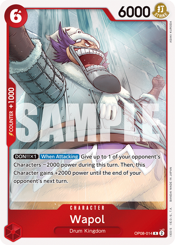 Wapol One Piece card