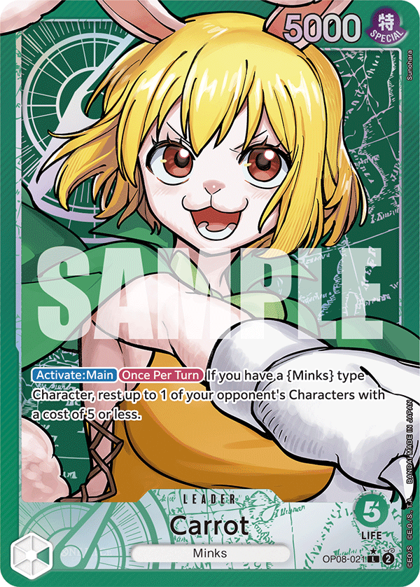 Carrot One Piece card