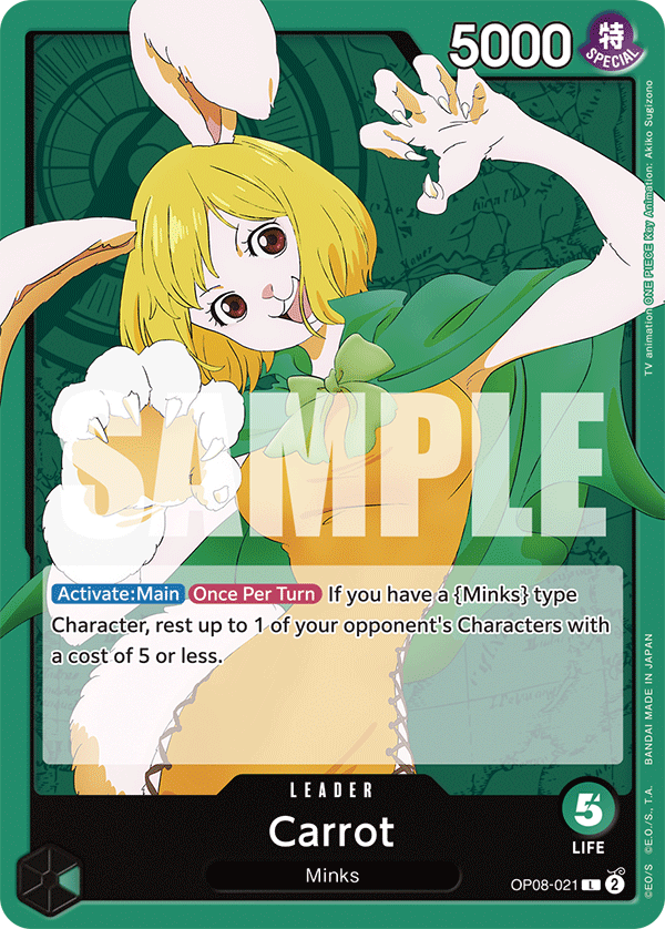 Carrot One Piece card