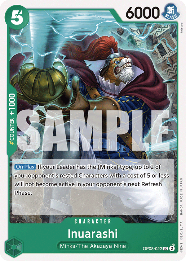 Inuarashi One Piece card