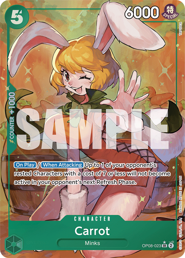 Carrot One Piece card