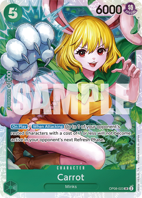 Carrot One Piece card