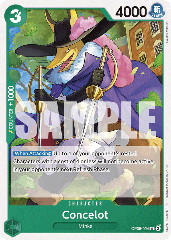 Concelot One Piece card