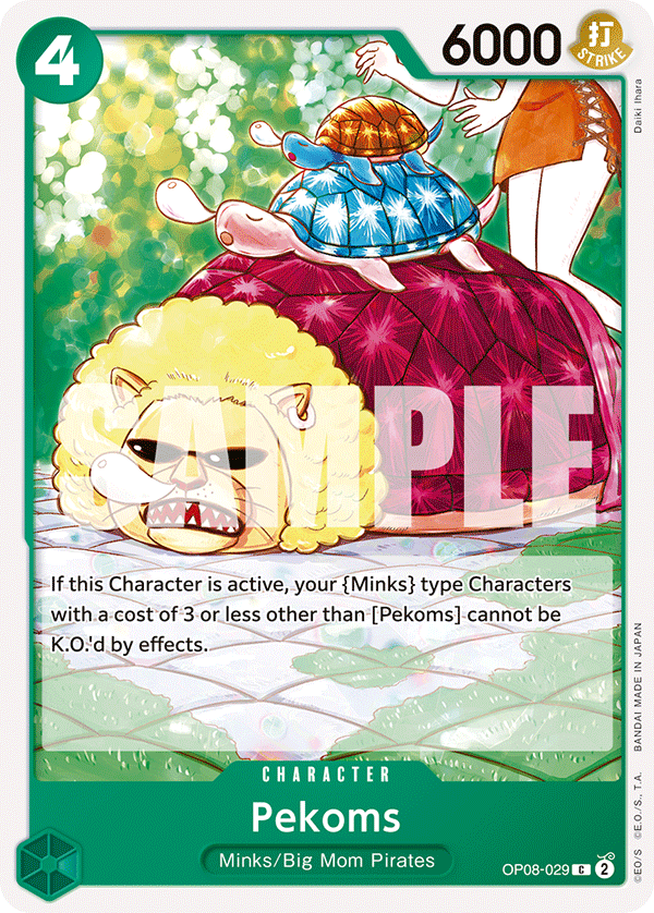 Pekoms One Piece card
