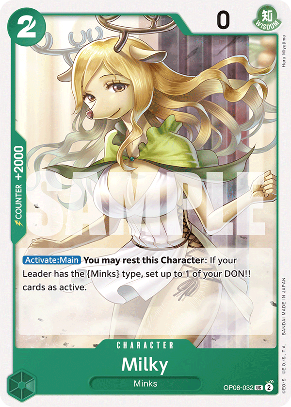 Milky One Piece card