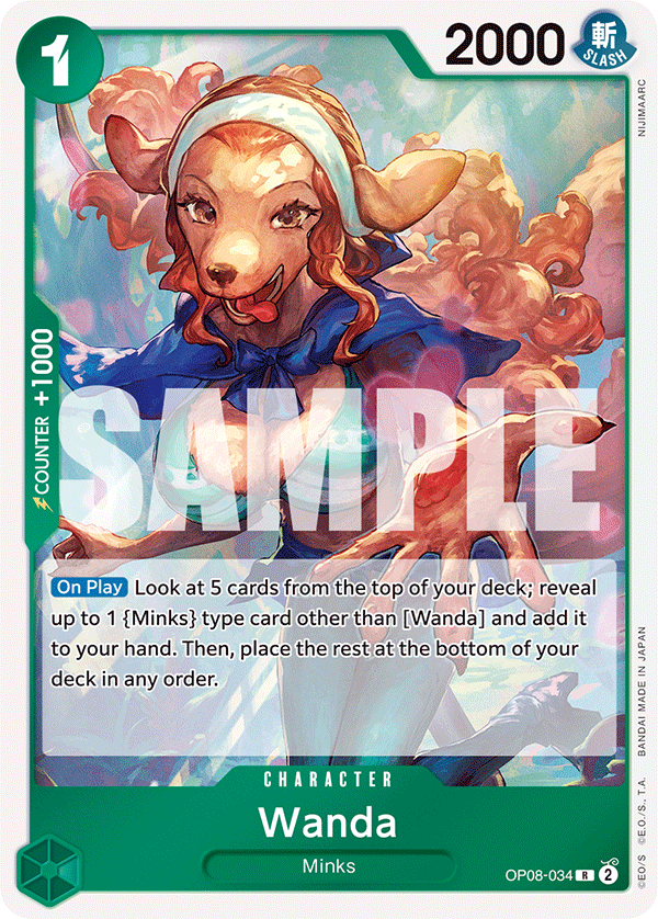 Wanda One Piece card