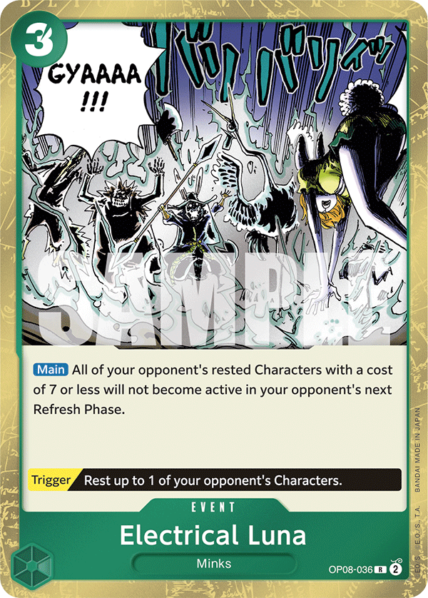 Electrical Luna One Piece card