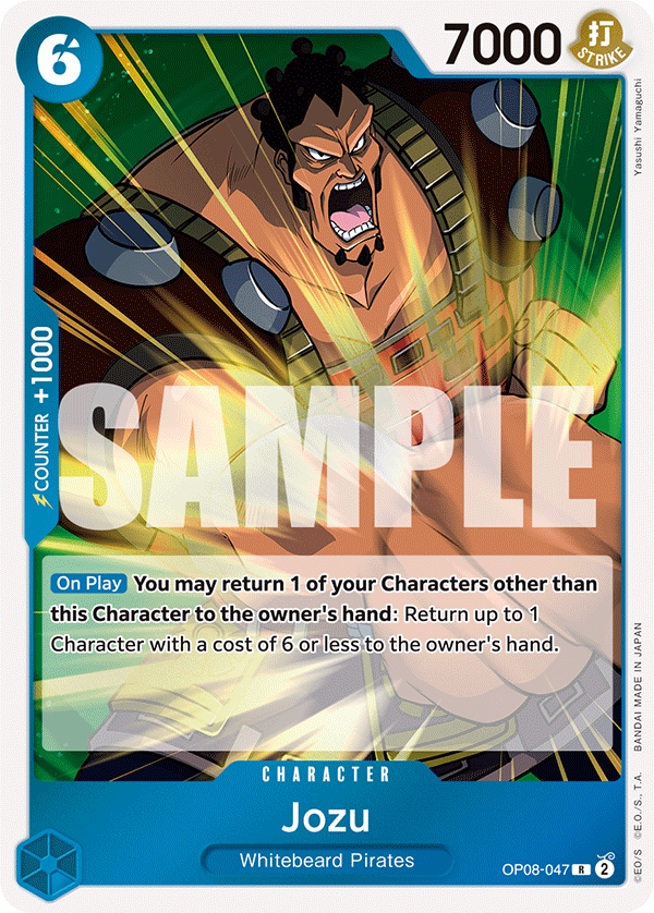 Jozu One Piece card