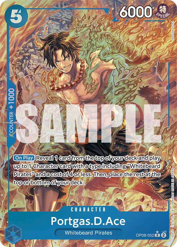 Portgas.D.Ace One Piece card