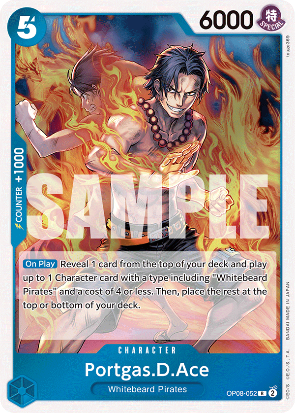 Portgas.D.Ace One Piece card