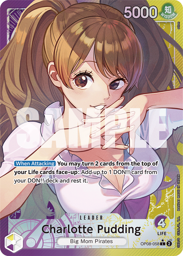 Charlotte Pudding One Piece card