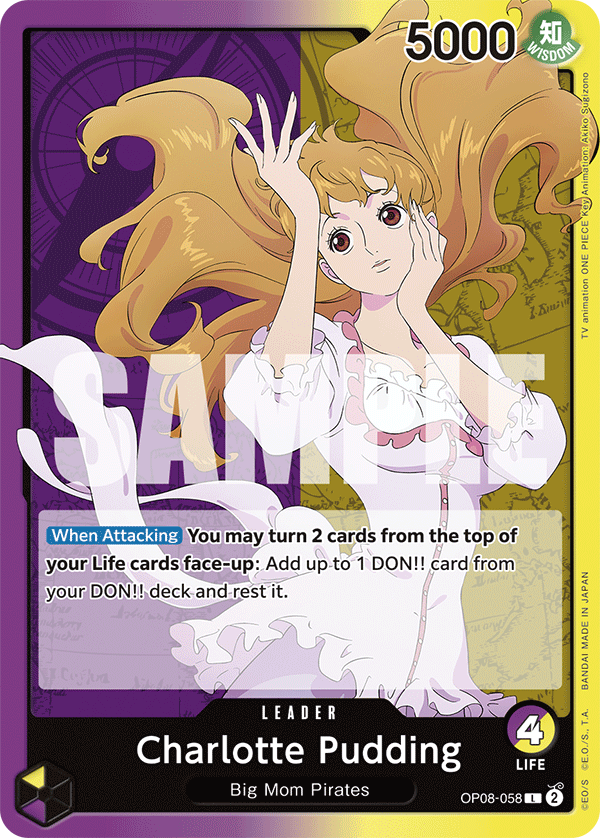 Charlotte Pudding One Piece card