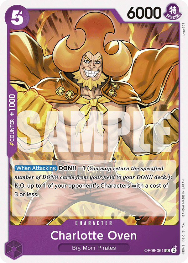 Charlotte Oven One Piece card