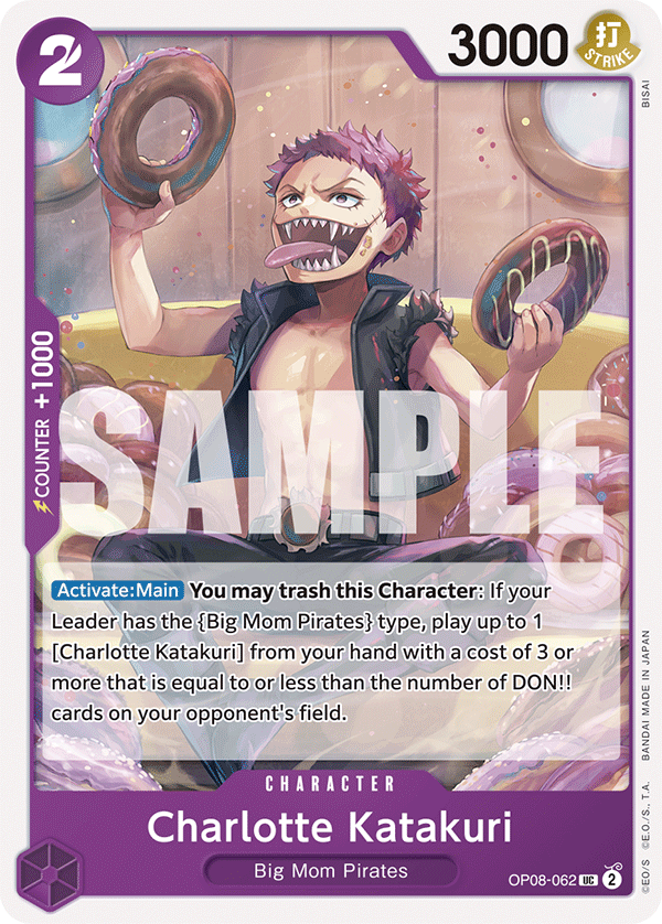 Charlotte Katakuri One Piece card
