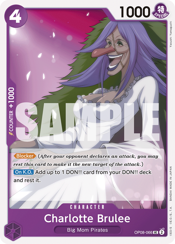 Charlotte Brulee One Piece card