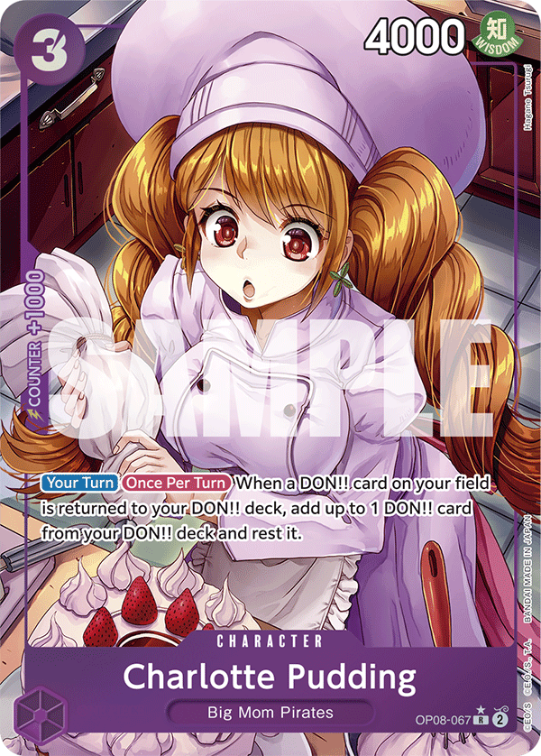 Charlotte Pudding One Piece card
