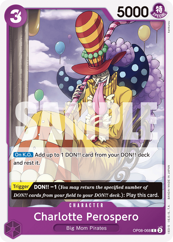 Charlotte Perospero One Piece card