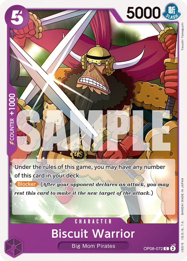 Biscuit Warrior One Piece card