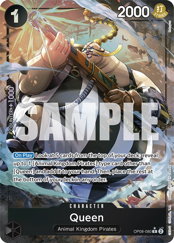 Queen One Piece card