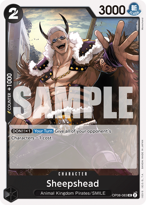Sheepshead One Piece card