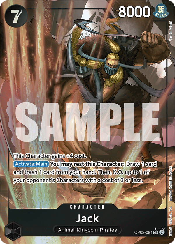 Jack One Piece card