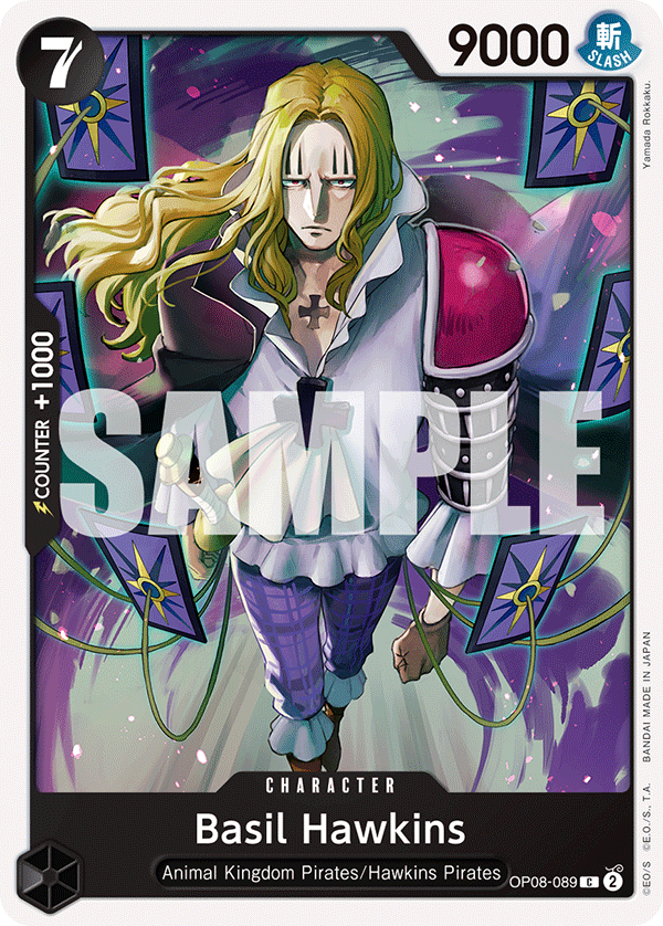Basil Hawkins One Piece card